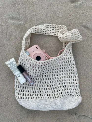 Bolsas de crochê sob encomenda