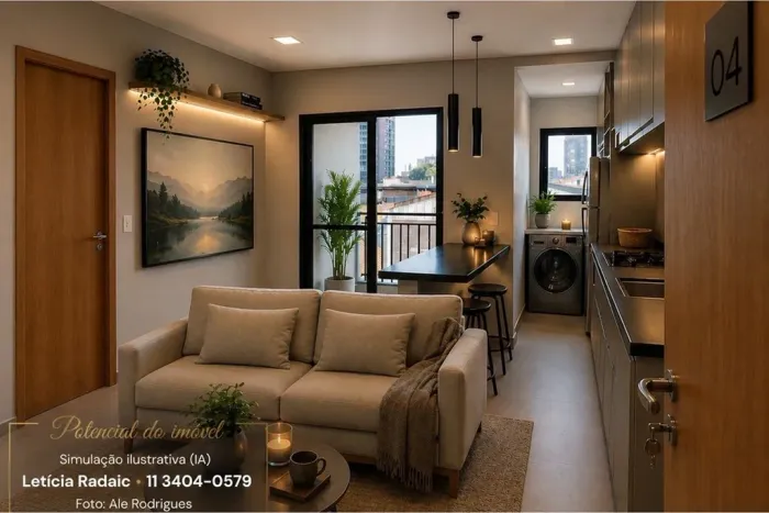 Apartamento à venda com 2 dormitórios, 45 m² em Vila Gomes Cardim, São Paulo