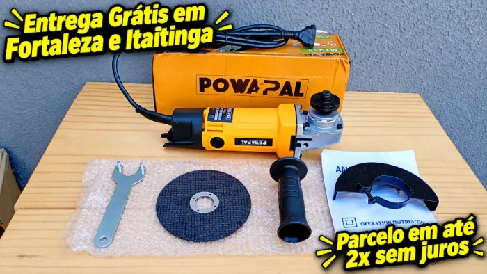 Esmerilhadeira Lixadeira Powapal 650W