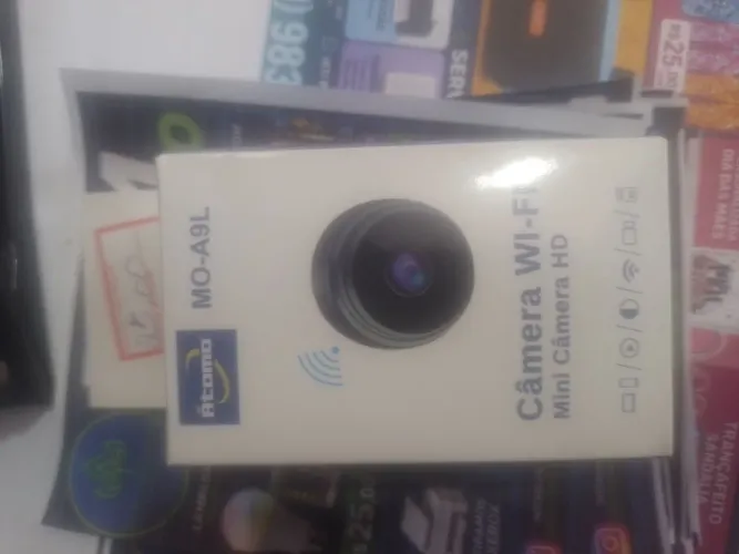 Mini câmera HD espinha