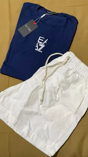 Camisa peruana e bermuda de linho os dois por 100 reais podendo ser 2 camisas por 100