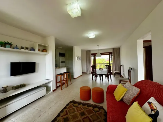 Apartamento para Venda em Mata de São João, Praia do Forte, 2 dormitórios, 2 suítes, 2 ban