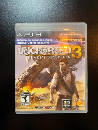 Jogo Uncharted 3 Drakes Deception PS3 Original Mídia Física