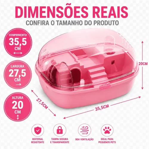 Gaiola para Hamster