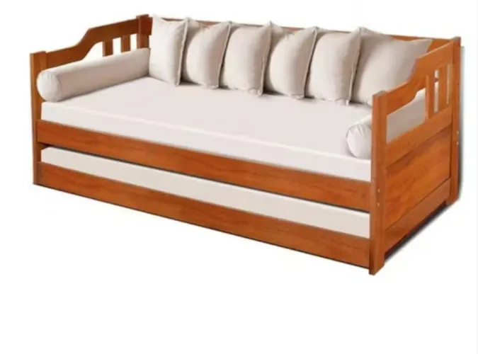 Cama de madeira