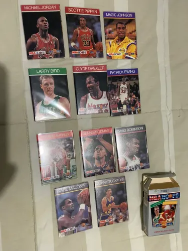 Cards hoops nba ano 1990