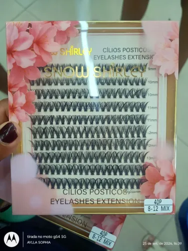 Vendo Cílios Postiços Novo