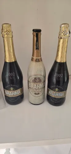 Garrafa Brahma colecionável edição limitada