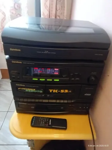 APARELHO DE SOM GRADIENTE  TK53 CR