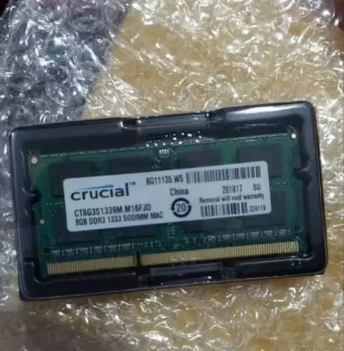 Memória ram 8g ddr3 1.5v