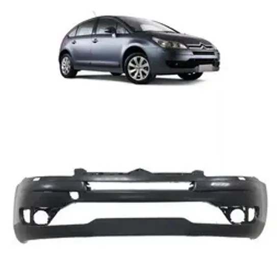 Para Choque Dianteiro Citroen C4 Hatch Pallas 2007 2013