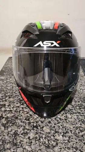 Capacete ASX - Tamanho 62 - Excelente estado