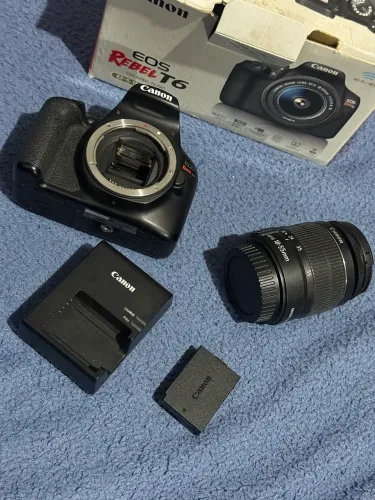 Câmera canon t6