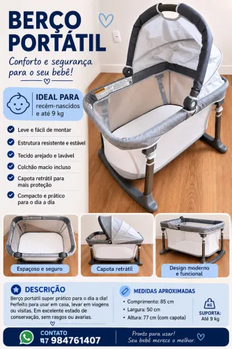 Berço portátil