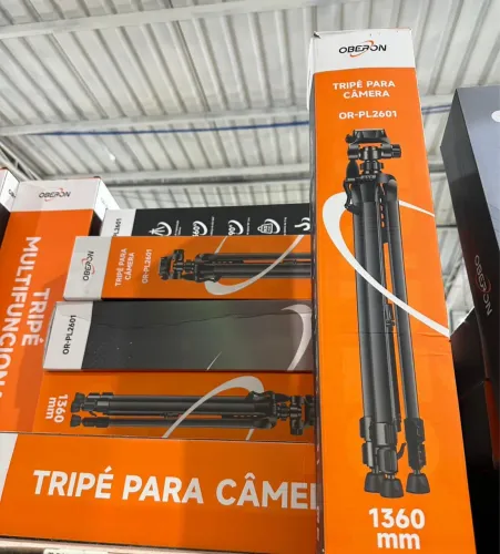 Tripé regulável 1,3m