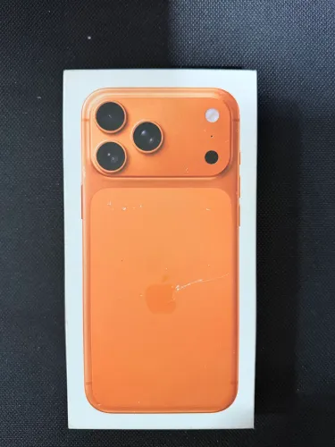 Caixa Original Apple iPhone 17 Pro Max 256 GB Cosmic Orange