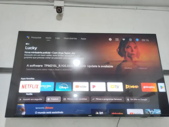 Tv Philips 65 polegadas smart 4k borda Infinita