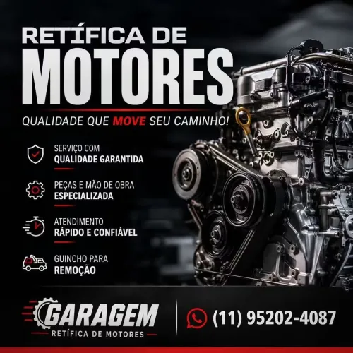 Garagem - Retifica de Motores