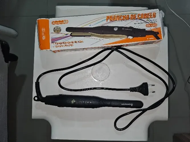 Chapinha Alisadora Para Cabelo Elétrico Bivolt - A686