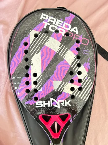 Raquete Beach Tênis Shark Predator Pro André Baran