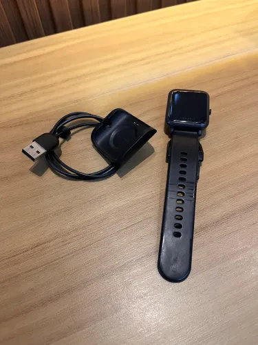Smartwatch Amazfit Bip S A1821 Carbon Black com caixa e carregador