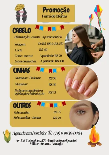 ? Forró de Ofertas na Euza Cabeleireira! ?<br>