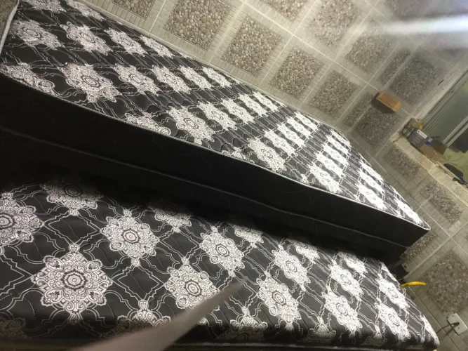 Cama box Solteirão com auxiliar da fábrica 