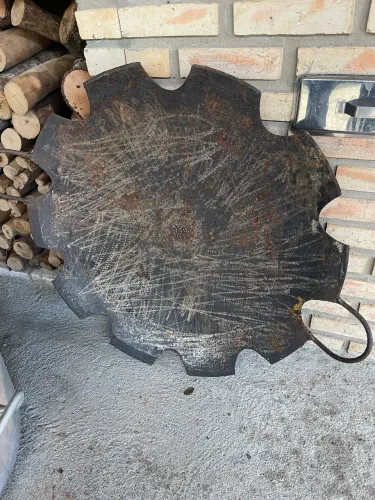 Churrasqueira de disco de arado