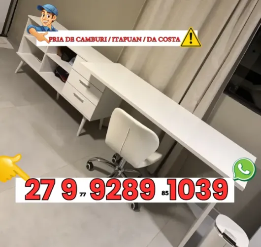 MONTADOR DE MÓVEIS - ATENDIMENTO COMPLETO NA VILA VELHA