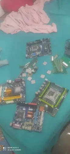 Lote de placa mãe processado memória ddr3 memória DDR2 