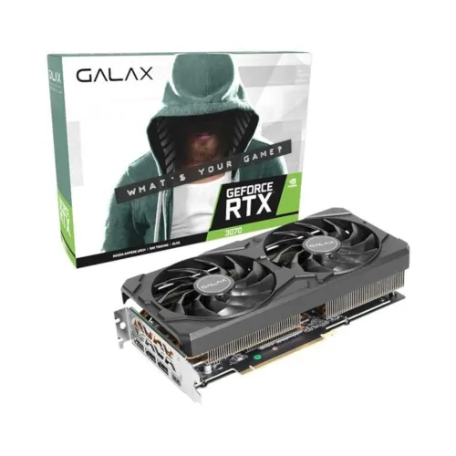Placa de video rtx 3070 8gb galax avalio trocas funcionando perfeitamente 