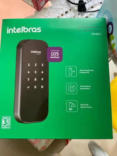 Tranca eletrônica intelbras