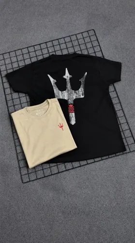 CAMISA OSKLEN MARROM e PRETA