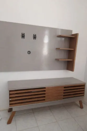 Painel com rack completo