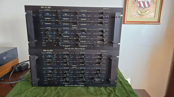 Raro Equalizador Paramétrico SAE 2800 Hi-Fi Vintage