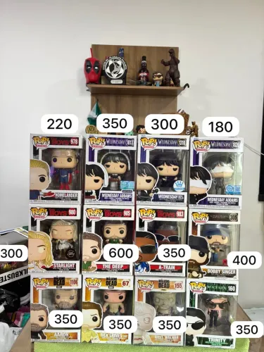 Conjunto Funkos TWD