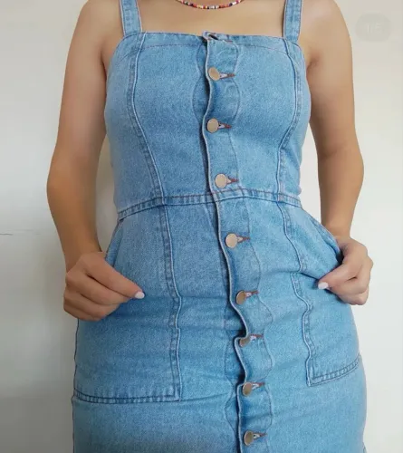 DESAPEGO VESTIDO JEANS 