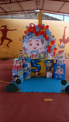 Decoração de aniversário temático Lucas neto 