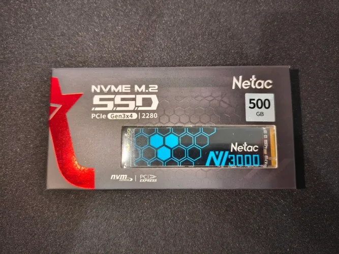 SSD NVME M.2 NETAC 500GB LACRADO