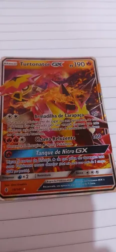 Carta pokémon  Turtonator GX