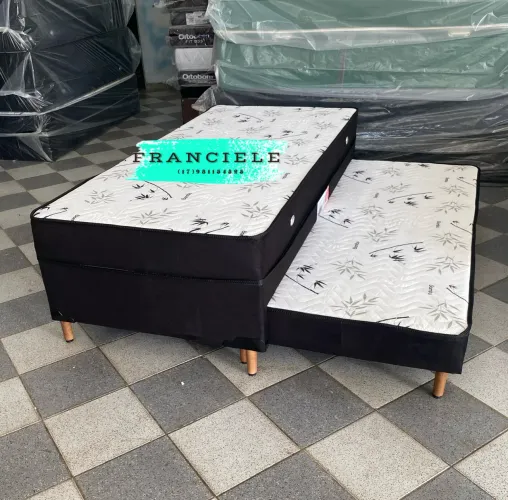 Cama box conjugada com Auxiliar