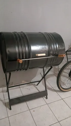Churrasqueira artesanal tambor