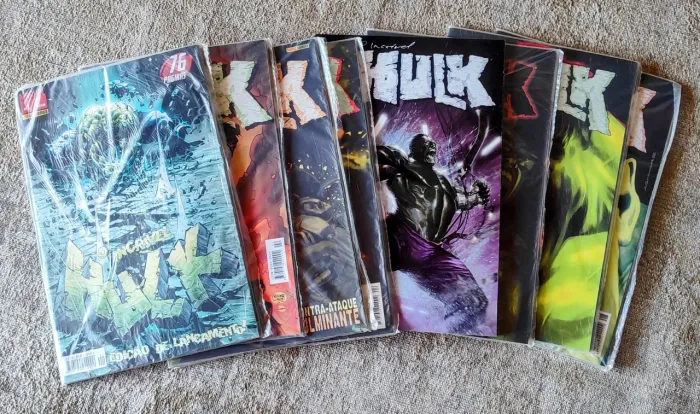 O Incrível Hulk - revista mensal 1ao 8 de 16