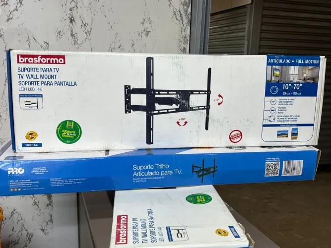 Suporte televisão articulado 10" a 70"