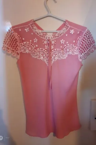 Blusa Feminina Casual Rosa Tamanho P