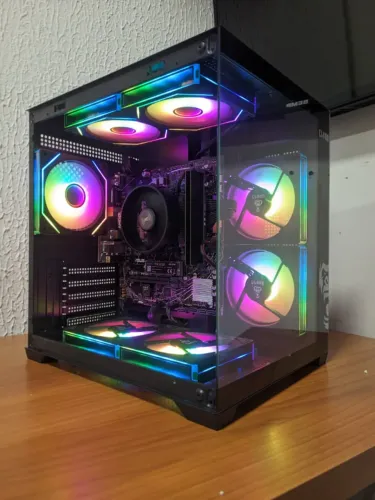 PC GAMER RYZEN 5 8500G DDR5 + GABINETE AQUÁRIO