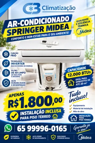 Ar condicionado Inverter 