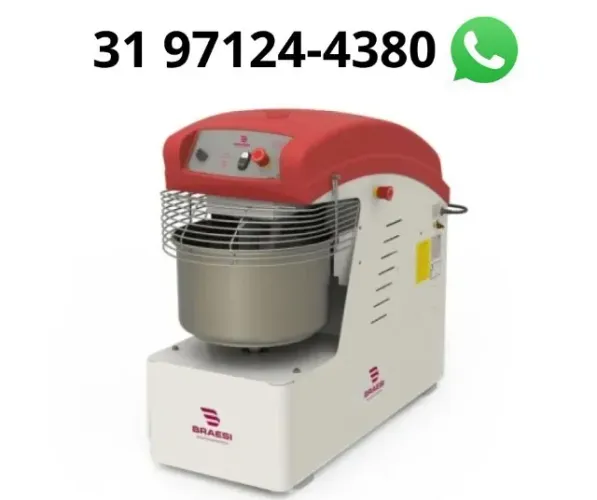 Amassadeira Espiral 25KG Monofásica Braesi