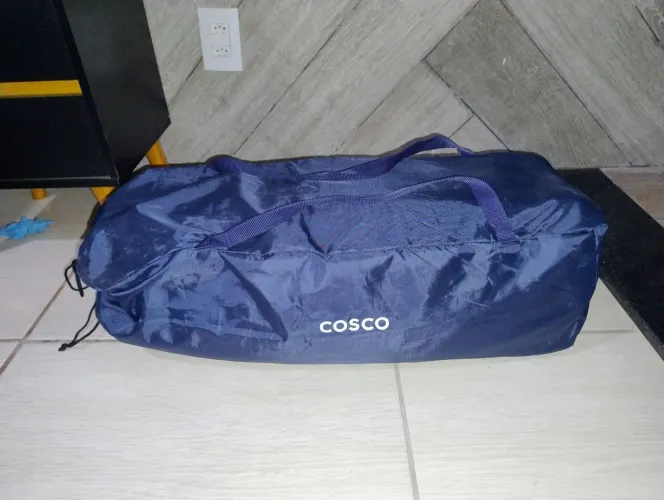Berço Portátil Cosco Nanny - Completo, com Mosquiteiro e Bolsa de Transporte