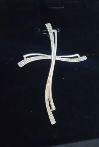 Crucifixo grande Prata 925